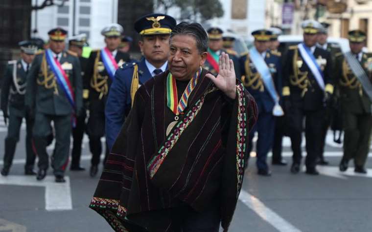 Vicepresidente Choquehuanca insta al pueblo a unirse al presidente Arce