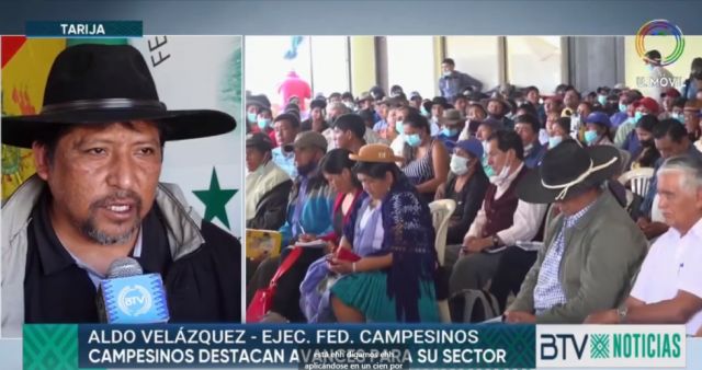 La Revolución Agraria en Tarija destacó el apoyo del Gobierno nacional