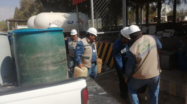 Operativo de la ANH en Tarija incauta combustibles de contrabando