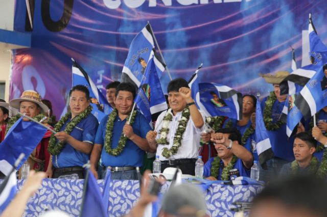 Congreso del MAS ratifica al exmandatario Evo Morales como candidato presidencial para 2025