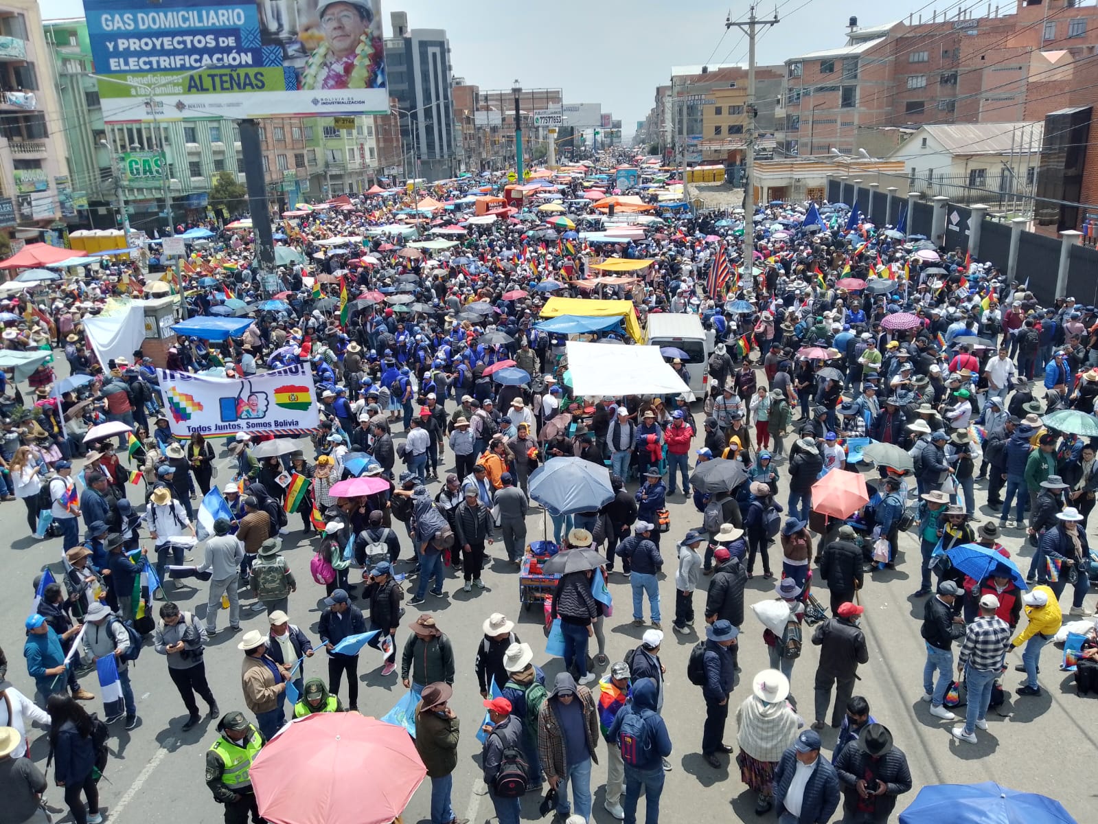 El Alto se erige en rebeldía contra Evo Morales