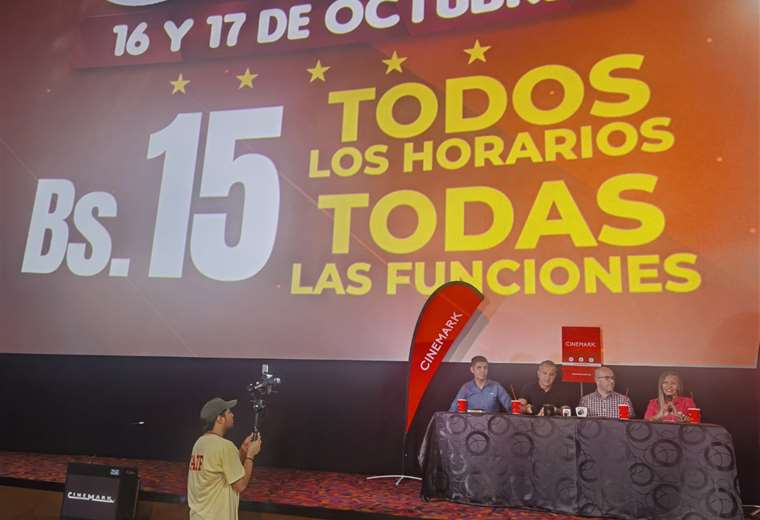 “Precios accesibles para el Día del Cine en Bolivia”