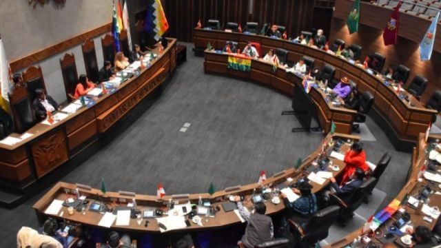 El MAS decide: Andrónico Rodríguez seguirá al frente del Senado