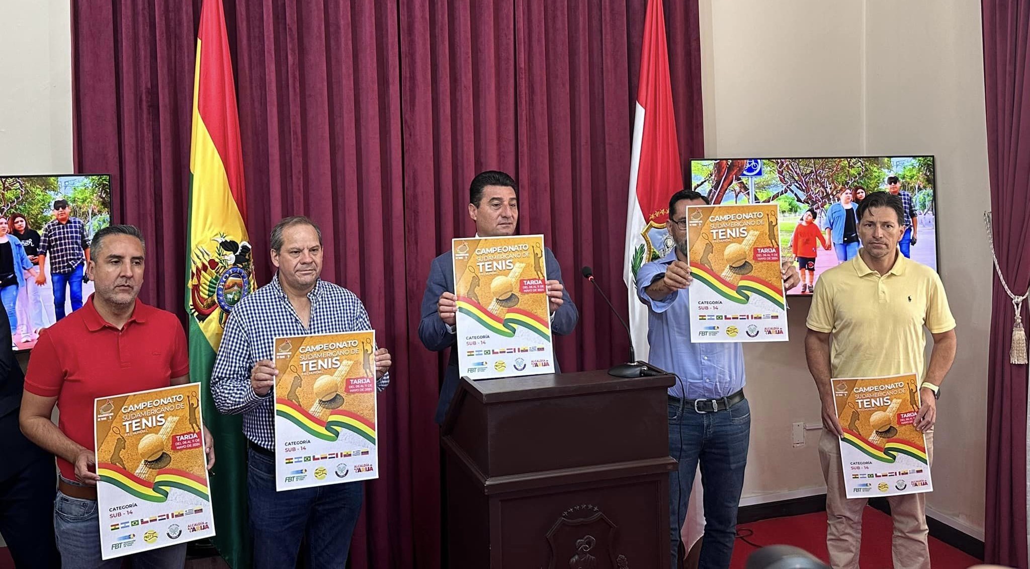 “Tarija será sede del campeonato sudamericano de tenis categoría 14 años en damas y varones”