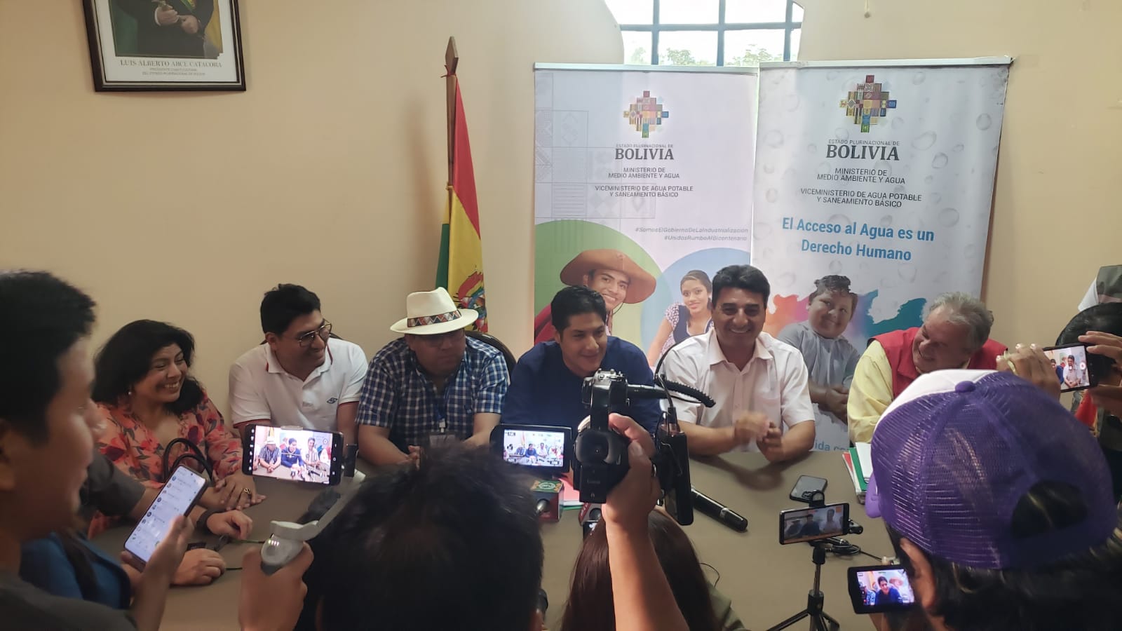 Ministro de Medio Ambiente inicia gestión de financiamiento para planta de tratamiento de aguas residuales en Tarija