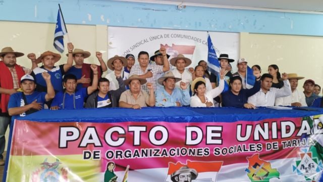 Federación de Campesinos pide nuevos líderes para el MAS en Tarija