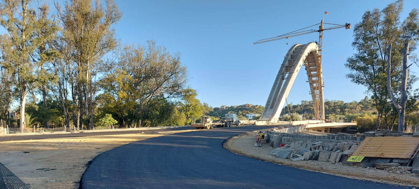 “El Puente “4 de Julio” estará terminado en septiembre con un costo de Bs 72 millones”