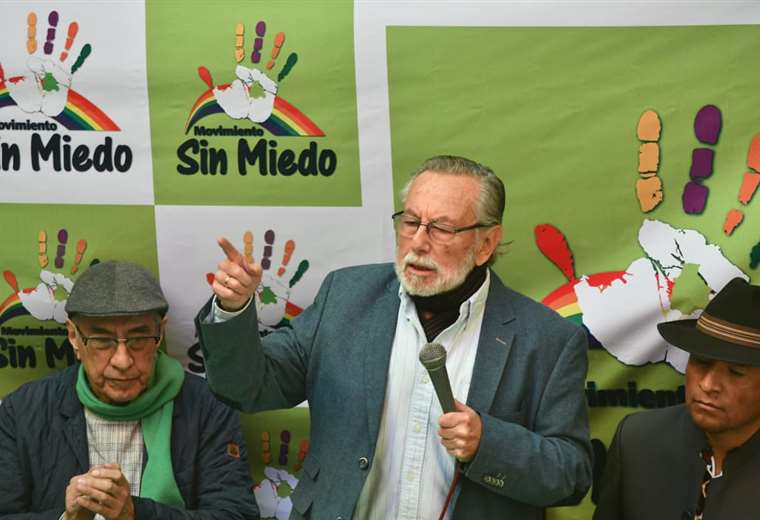 Exalcalde de La Paz anuncia reactivación del Movimiento Sin Miedo