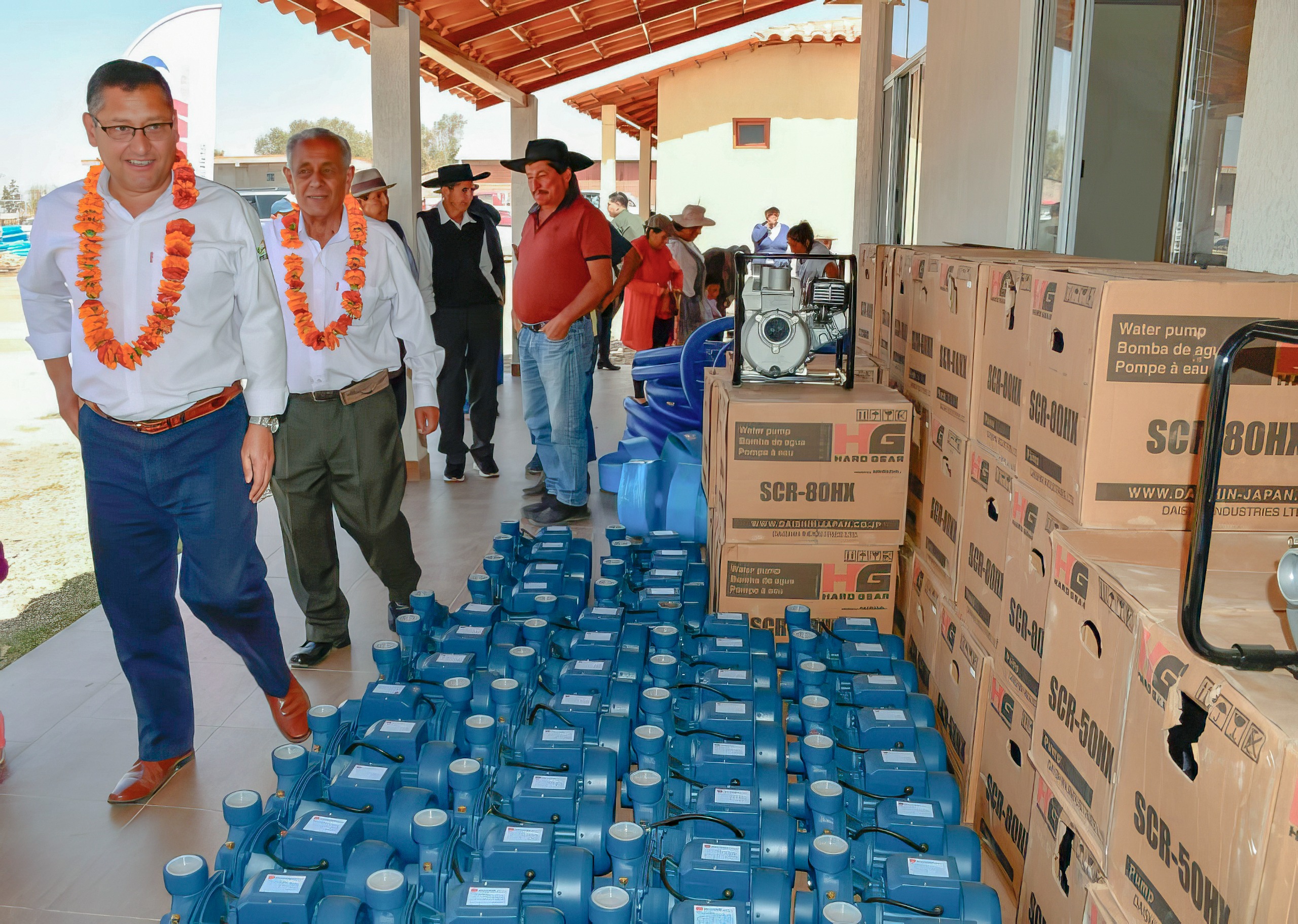 Gobernador de Tarija impulsa riego tecnificado y fortalece organización campesina en San Lorenzo