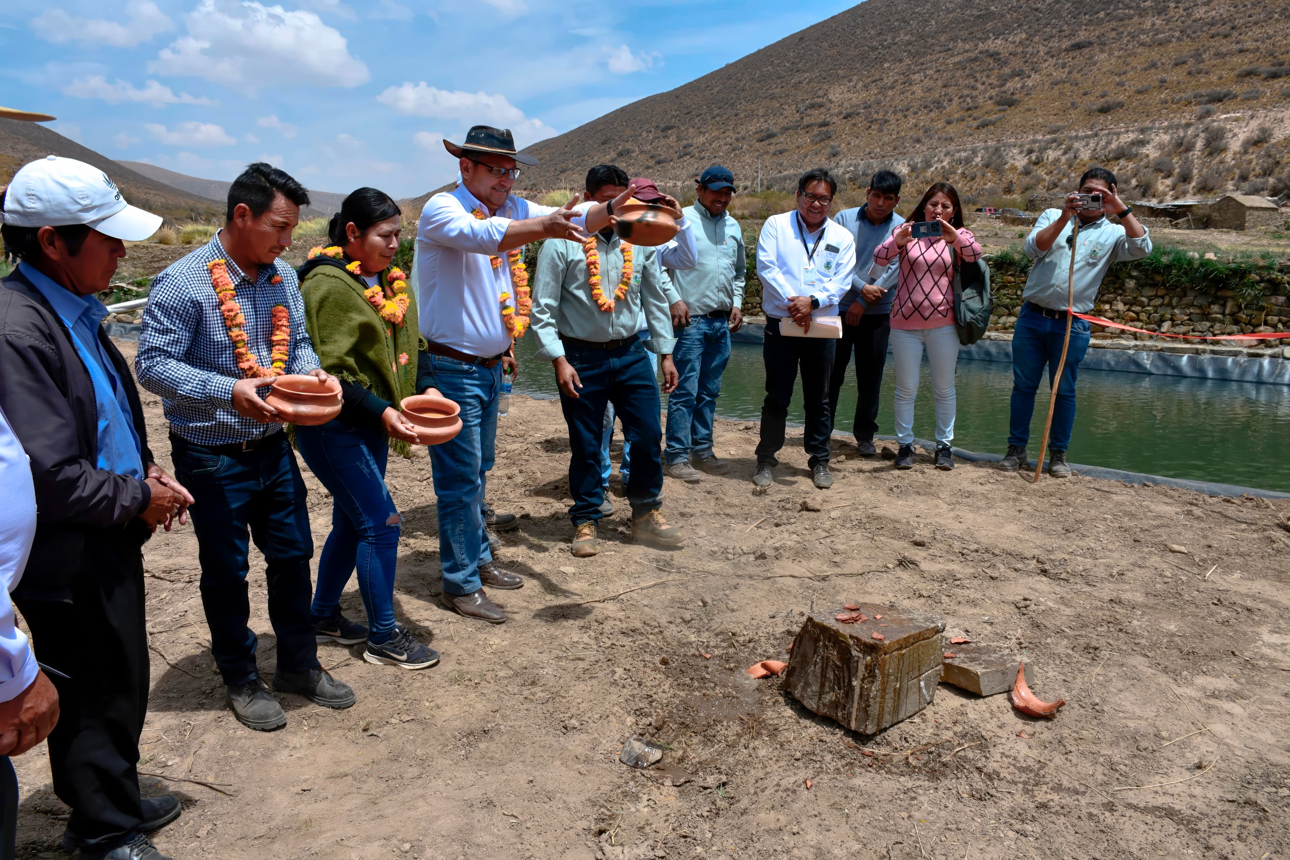 Nuevo Reservorio en Ñoquera: Transformando la Gestión del Agua y Potenciando la Agricultura en Tarija