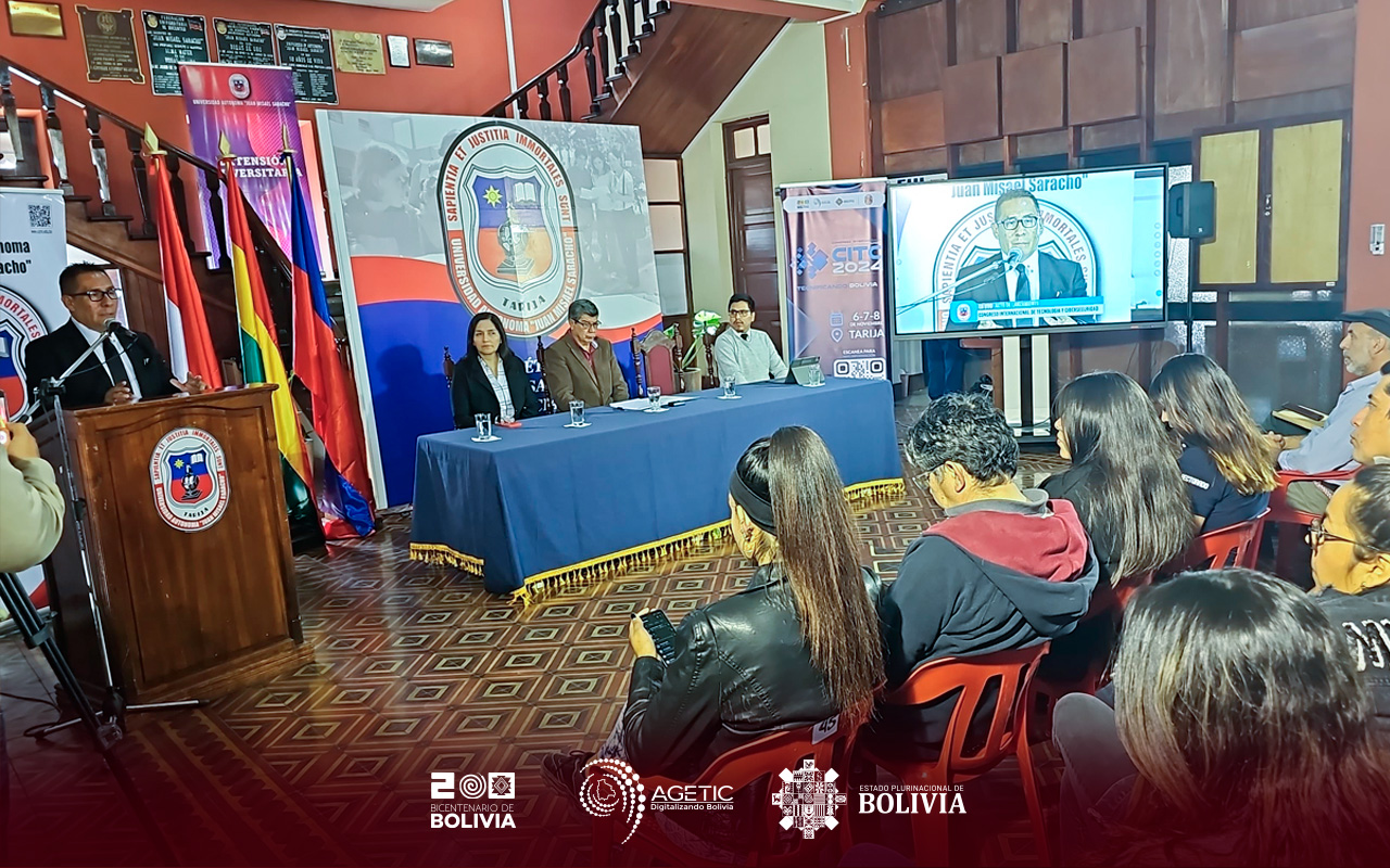 CITC 2024: Congreso Internacional de Tecnología y Ciberseguridad en Tarija del 6 al 8 de Noviembre