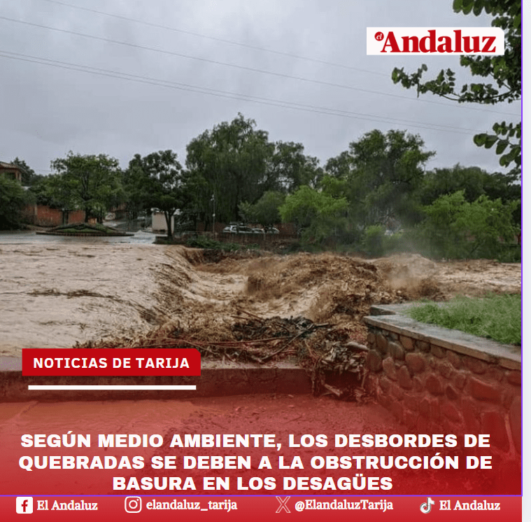 Tarija Lanza Campaña contra Basura para Prevenir Inundaciones en Temporada de Lluvias