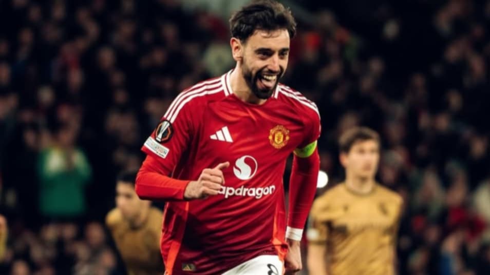 Manchester United Brilla con Hat Trick de Bruno Fernandes y Avanza a Cuartos de Final de la UEFA Europa League