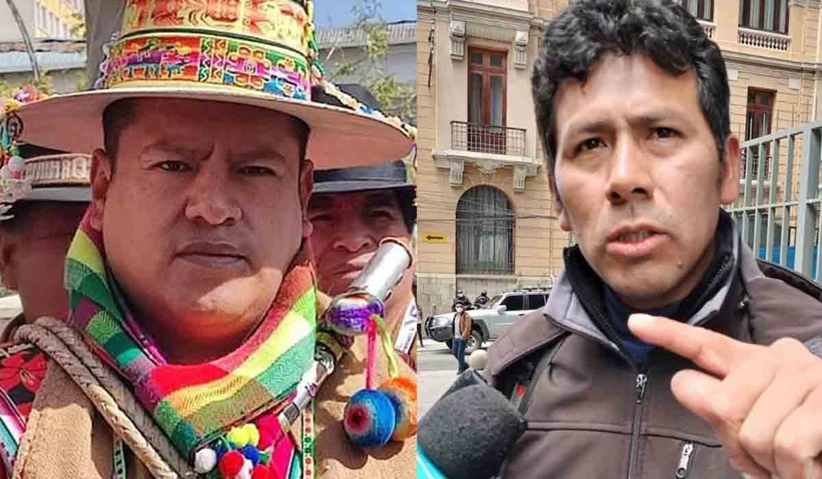 Juzgado de La Paz ordena detención domiciliaria para dirigentes evistas Claros y Cucho