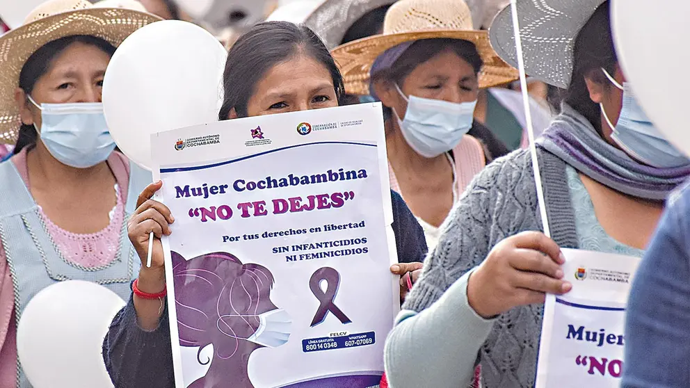 Aumento alarmante de casos de tentativa de feminicidio en Bolivia