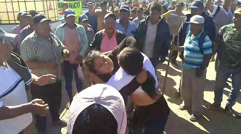 Violencia y confrontación en San Julián durante proclamación de Andrónico Rodríguez como candidato presidencial