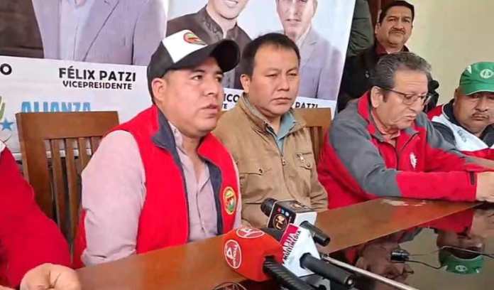 Central Obrera de Tarija respalda a Andrónico Rodríguez en busca de renovación política