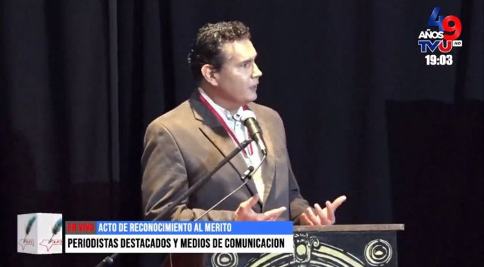 Reconocimiento a destacados periodistas en Tarija en conmemoración del Día del Periodista