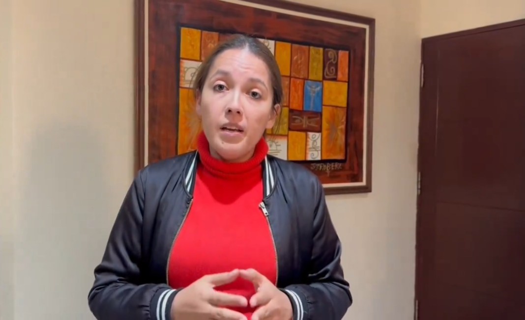Luciana Campero denuncia falta de transparencia en decisión judicial sobre Evo Morales.