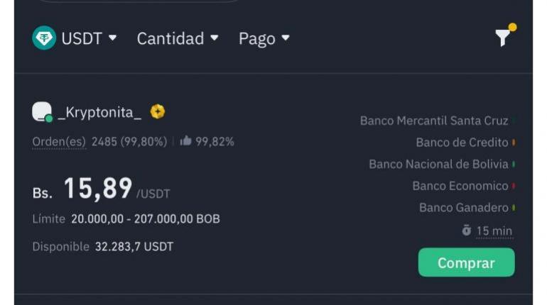 El dólar digital paralelo en Bolivia cae tras anuncio de medidas económicas por parte del presidente Arce.