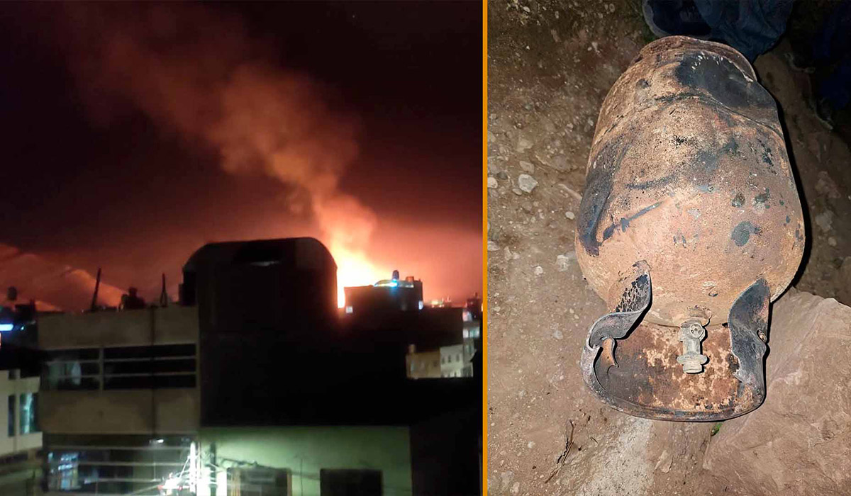 Incendio en depósito ilegal de GLP en Desaguadero desata preocupación por contrabando de gas