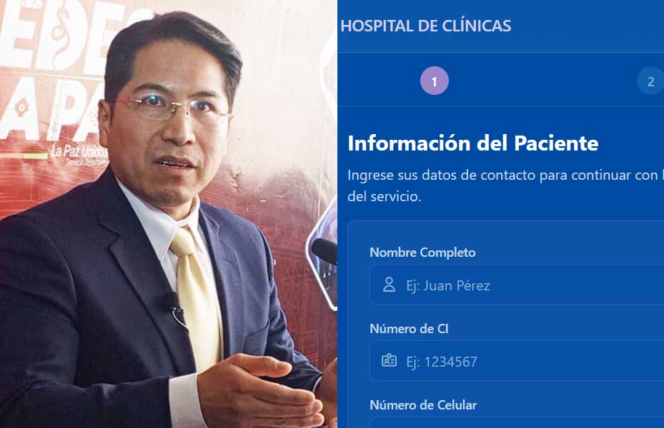 Hospital de Clínicas de La Paz implementa plan “Fila 1, Pernocte 0” para mejorar atención a pacientes.