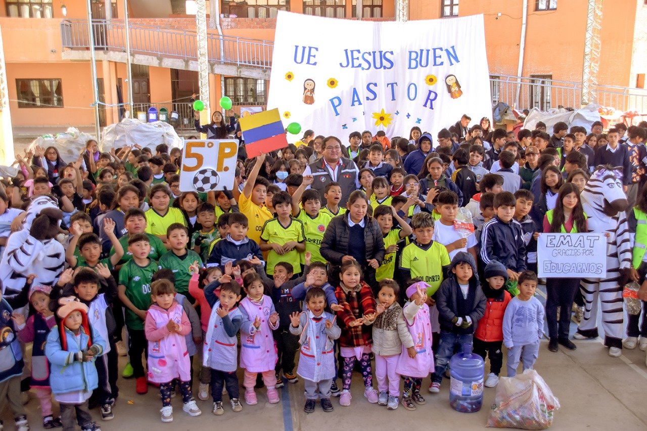 EMAT impulsa educación ambiental y reciclaje en escuelas de Tarija