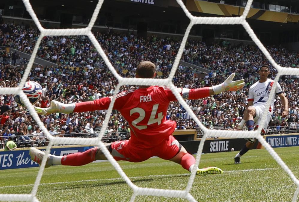 PSG vence a Seattle Sounders 2-0 y asegura el liderato del grupo B