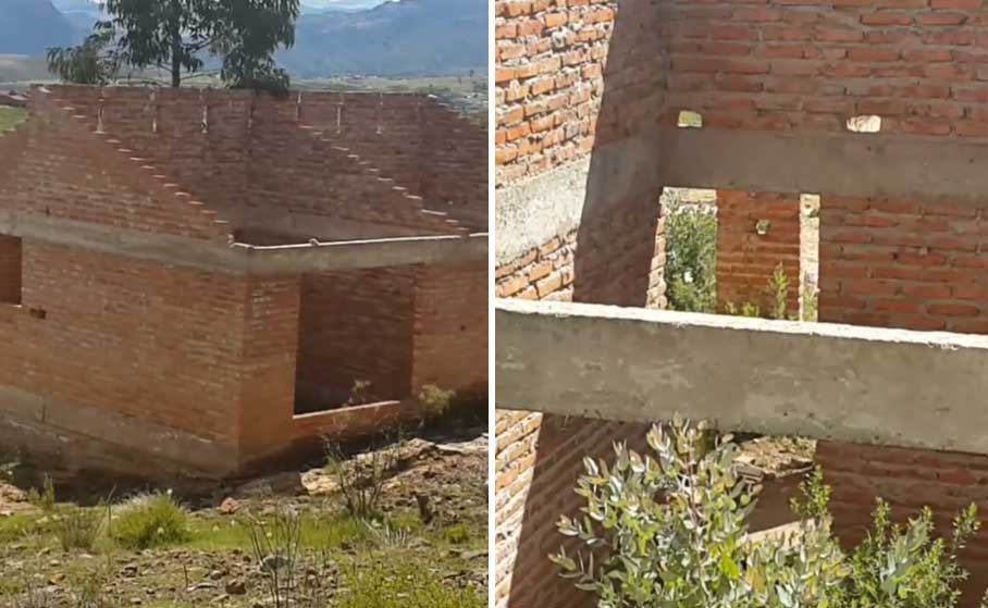 Viviendas inconclusas en Sucre: el abandono estatal en la vivienda social.