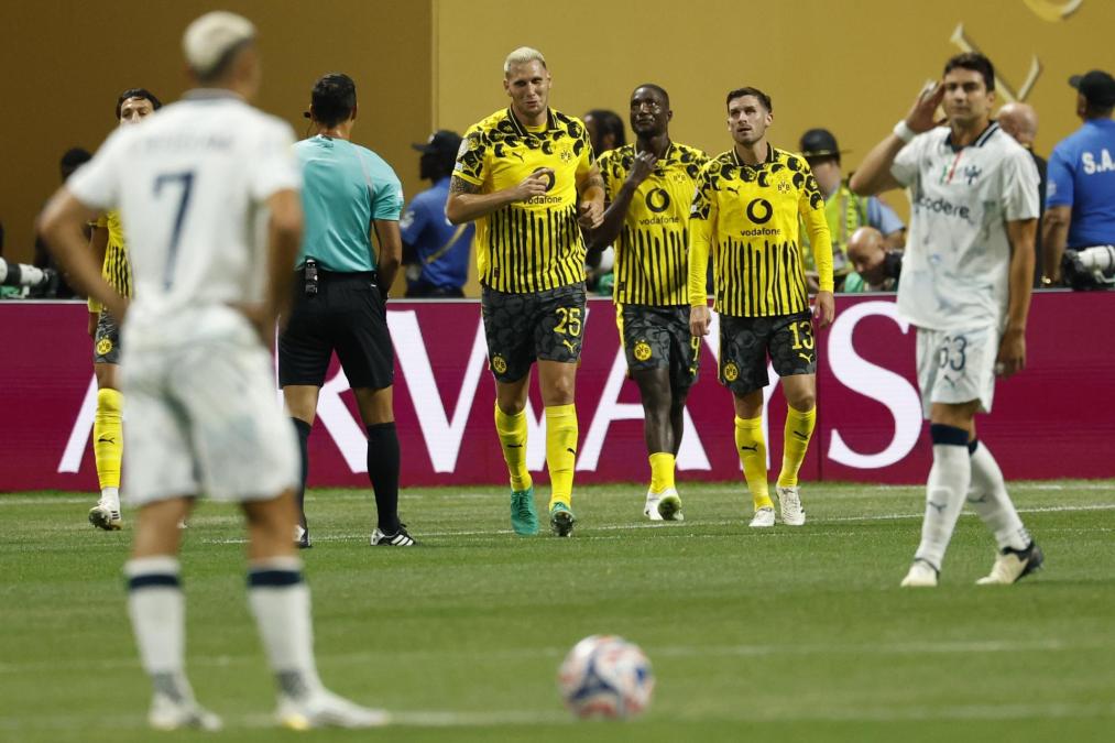 Monterrey cae ante Borussia Dortmund en Mundial de Clubes; Guirassy anota doblete