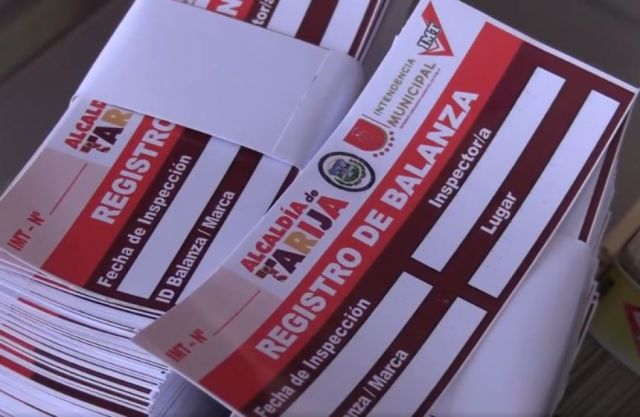 Tarija inicia campaña para certificar balanzas y evitar fraudes en mercados