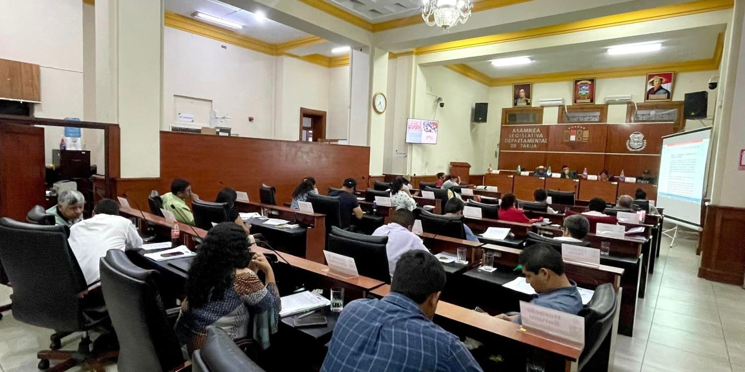 Asamblea de Tarija debate reducción drástica de miembros y agenda electoral clave
