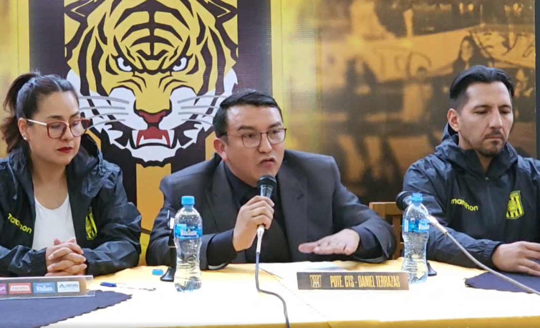 Directiva de The Strongest evalúa continuidad de Bustos tras goleada y pide unidad ante críticas