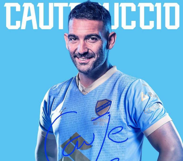 Bolívar ficha al goleador uruguayo Martín Cauteruccio Bolívar ficha al goleador uruguayo Martín Cauteruccio