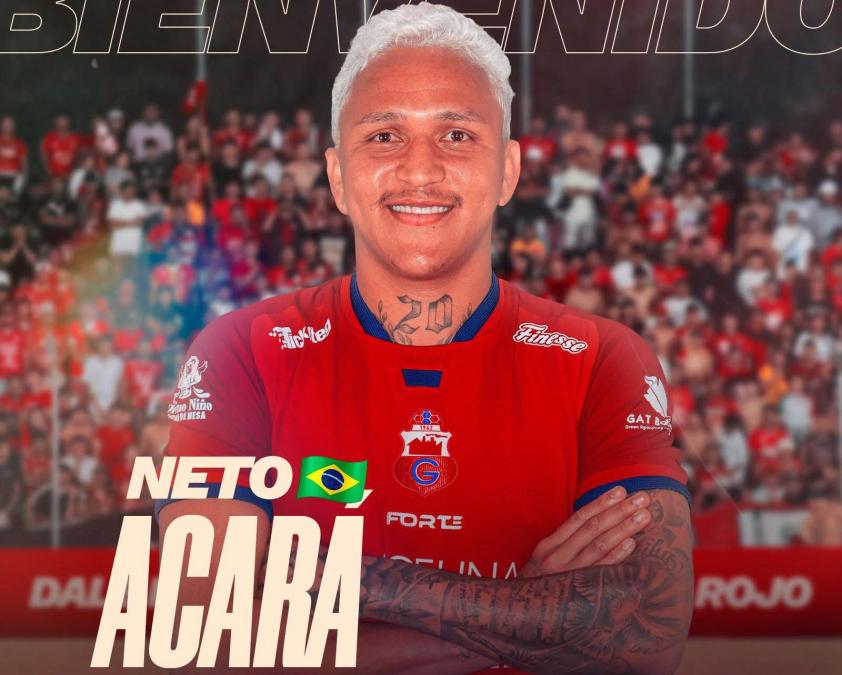 Guabirá ficha al atacante brasileño Neto Acará para reforzar su delantera