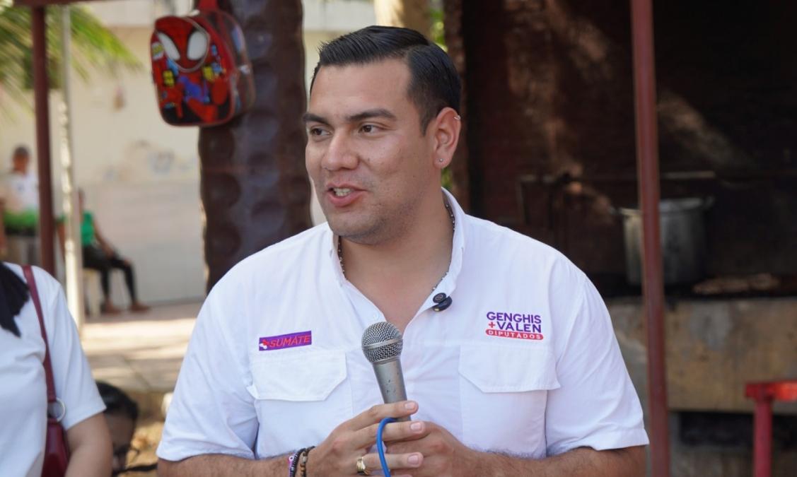 Genghis Kan Justiniano reclama exclusión de la lista electoral ante el Tribunal Supremo Electoral