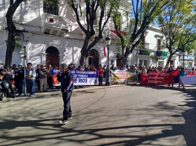 Sector Salud de Tarija protesta por bono vacunación impago y acusa falta de fondos a Gobernación