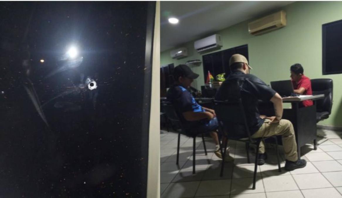 Autobús de equipo de fútbol impactado por proyectil tras victoria en Montero