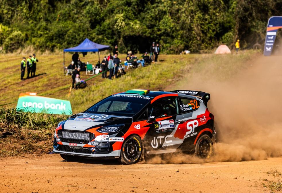 Nataniel Bruun protagoniza remontada histórica en el WRC3 Paraguay