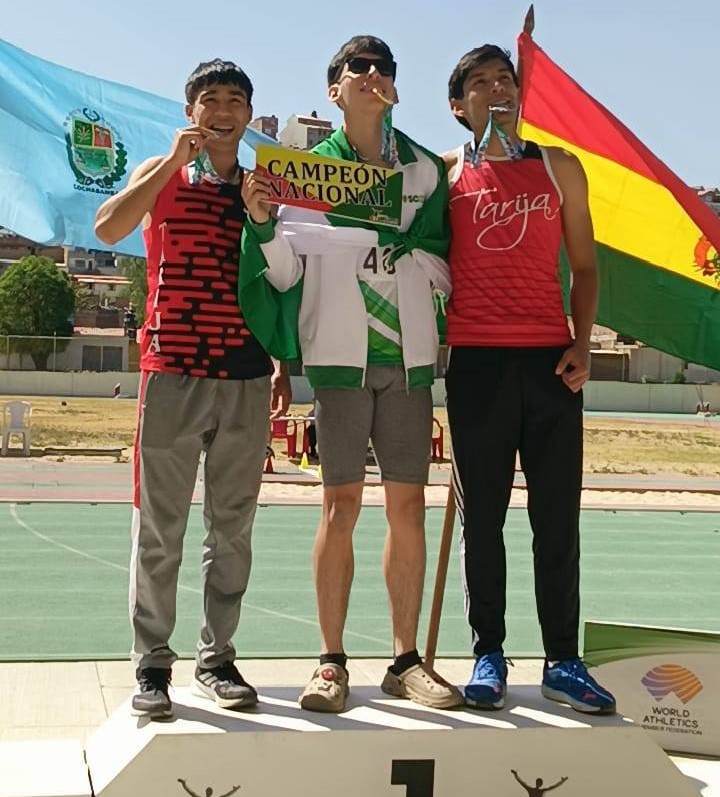 Tarija Tercera en Nacional Atletismo U20 Destaca Talento Joven Boliviano
