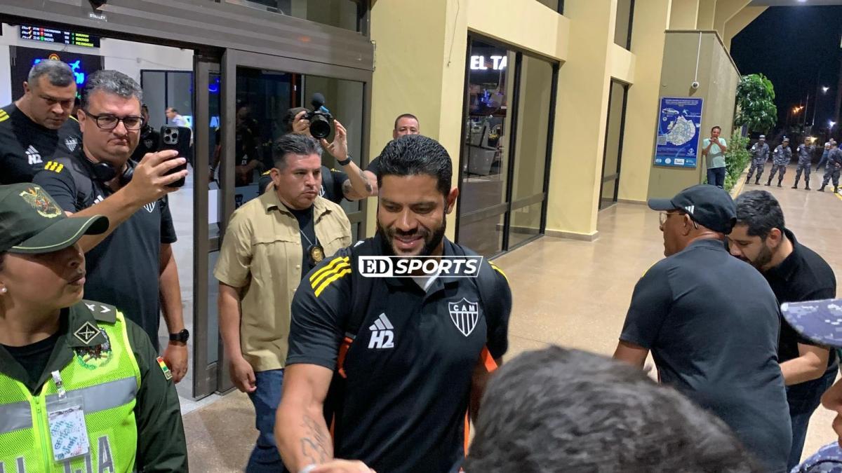Atlético Mineiro llega a Santa Cruz para enfrentar a Bolívar en decisivo partido