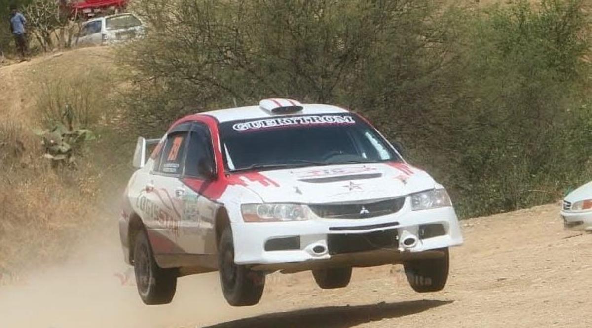 Guery Soliz Rey de Saipina en Victoria Histórica del Rally Local