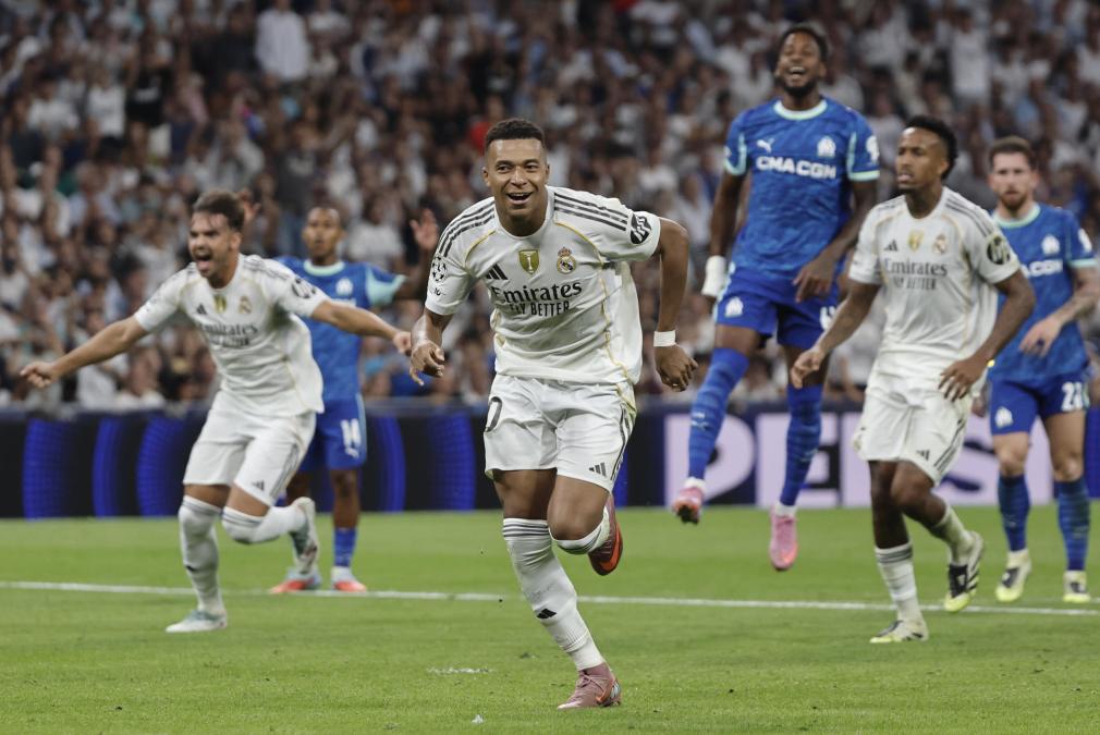 Mbappé y Vinícius lideran espectacular remontada del Real Madrid en el Bernabéu