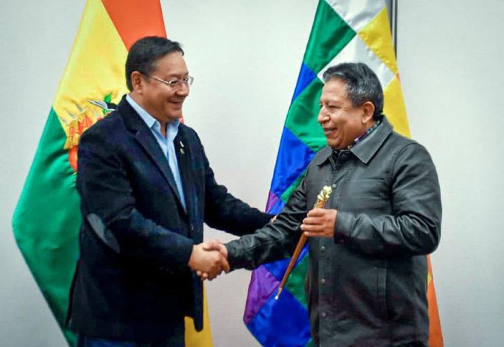 Luis Arce llega a Estados Unidos para defender la agenda boliviana en la Asamblea de la ONU