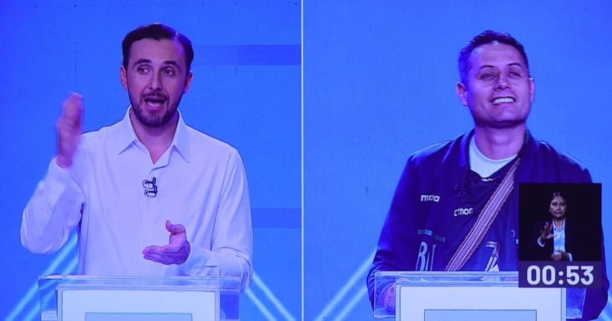 Velasco y Lara debaten visiones de país en crucial encuentro vicepresidencial