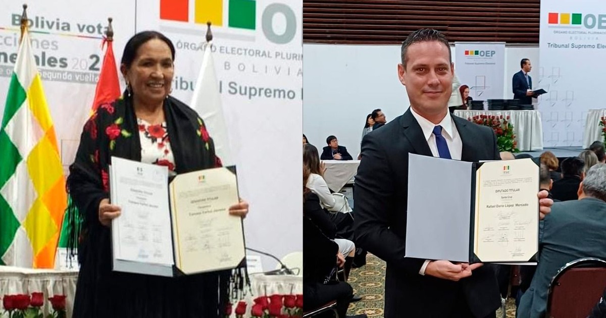 Libre designa a Tomasa Yarhui y Rafael López como nuevos jefes de bancada parlamentaria