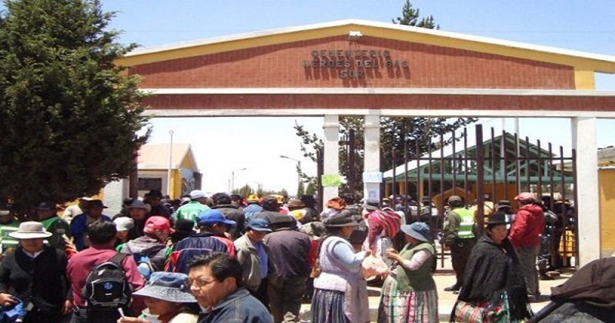 Roban restos humanos del cementerio Héroes del Gas en El Alto investigan el macabro suceso