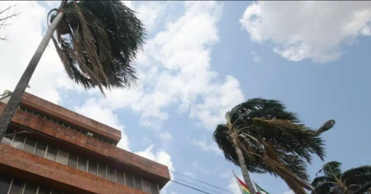 Servicio Nacional de Meteorología activa alerta por fuertes vientos y lluvias en Bolivia