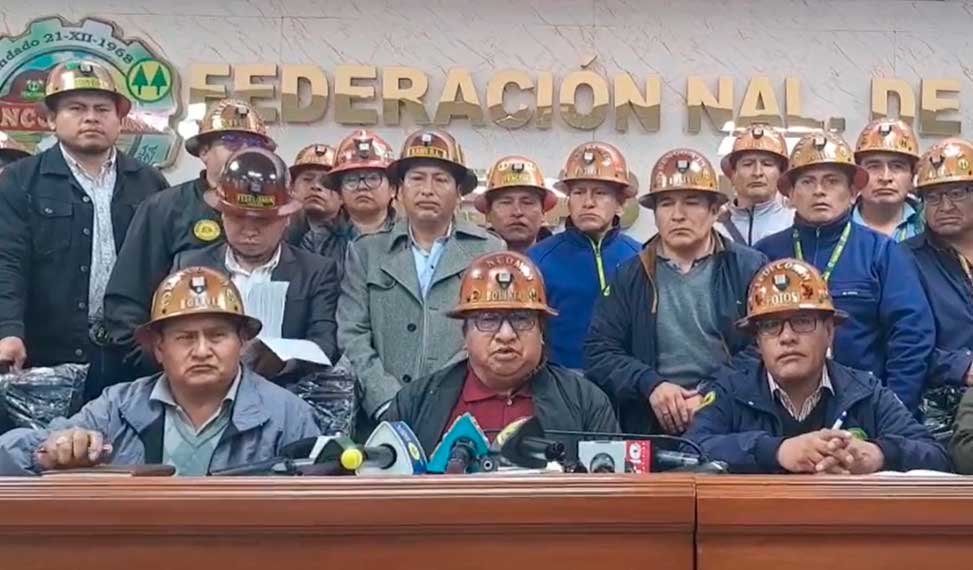 Fencomin exige Ministro de Minería hoy y dialogo del Gobierno