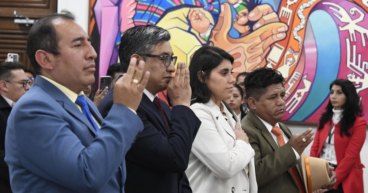 Barrientos, Santamaría, Linares y Flores asumen viceministerios Presidencia